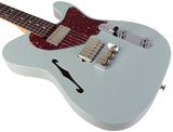 Suhr Alt T Guitar, Sonic Blue, Rosewood - Humbucker Music