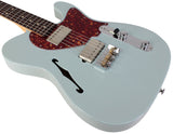 Suhr Alt T Guitar, Sonic Blue, Rosewood - Humbucker Music