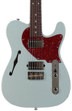 Suhr Alt T Guitar, Sonic Blue, Rosewood - Humbucker Music