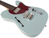 Suhr Alt T Guitar, Sonic Blue, Rosewood - Humbucker Music