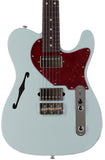 Suhr Alt T Guitar, Sonic Blue, Rosewood - Humbucker Music