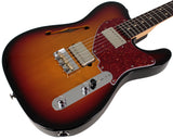 Suhr Alt T Guitar, 3-Tone Burst, Rosewood - Humbucker Music