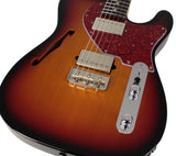 Suhr Alt T Guitar, 3-Tone Burst, Rosewood - Humbucker Music