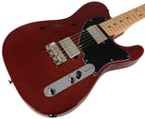 Suhr Alt T Guitar, Trans Brown, Maple - Humbucker Music