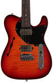 Suhr Select Alt T Guitar, Inferno Burst, Black PG - Humbucker Music