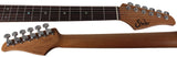 Suhr Select Alt T Guitar, Trans Blue Denim Slate, Black PG - Humbucker Music