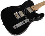 Suhr Alt T Guitar, Black, Maple - Humbucker Music