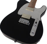 Suhr Andy Wood Signature Modern T HH Guitar, War Black - Humbucker Music