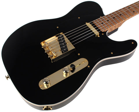 Suhr Mateus Asato Classic T Signature Guitar, Black - Humbucker Music