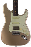 Suhr Select Classic S Antique HSS Guitar, Roasted Neck, Shoreline Gold Metallic - Humbucker Music