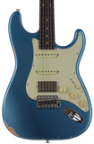 Suhr Select Classic S Antique HSS Guitar, Roasted Neck, Lake Placid Blue - Humbucker Music