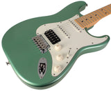 Suhr Classic S HSS Guitar, Cactus Green Metallic, Maple - Humbucker Music