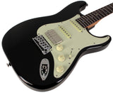 Suhr Select Classic S HSS Guitar, Roasted Neck, Black, Mint PG - Humbucker Music