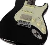 Suhr Select Classic S HSS Guitar, Roasted Neck, Black, Mint PG - Humbucker Music