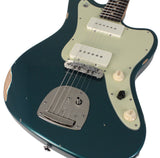 Suhr Limited Classic JM Antique Guitar, Ocean Turquoise Metallic - Humbucker Music