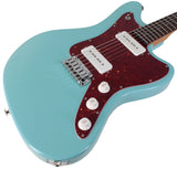 Suhr Select Classic JM Guitar, Roasted Neck, Daphne Blue - Humbucker Music