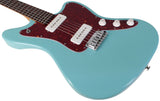 Suhr Select Classic JM Guitar, Roasted Neck, Daphne Blue - Humbucker Music