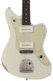 Suhr Limited Classic JM Antique Guitar, Olympic White - Humbucker Music