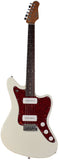 Suhr Select Classic JM Guitar, Roasted Neck, Olympic White - Humbucker Music