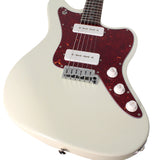 Suhr Select Classic JM Guitar, Roasted Neck, Olympic White - Humbucker Music