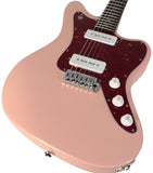 Suhr Select Classic JM Guitar, Roasted Neck, Shell Pink - Humbucker Music