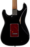 Suhr Select Classic S Antique HSS Guitar, Roasted Neck, Black, Tortoise Shell - Humbucker Music