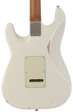 Suhr Select Classic S Antique HSS Guitar, Roasted Neck, Olympic White - Humbucker Music