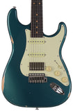 Suhr Select Classic S Antique HSS Guitar, Roasted Neck, Ocean Turquoise Metallic - Humbucker Music