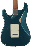 Suhr Select Classic S Antique HSS Guitar, Roasted Neck, Ocean Turquoise Metallic - Humbucker Music