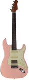 Suhr Select Classic S Antique HSS Guitar, Roasted Neck, Shell Pink - Humbucker Music
