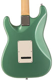 Suhr Classic S HSS Guitar, Cactus Green Metallic, Rosewood - Humbucker Music