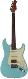 Suhr Select Classic S HSS Guitar, Roasted Neck, Daphne Blue, Aged Green