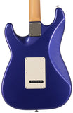 Suhr Classic S HSS Guitar, Indigo Metallic, Rosewood - Humbucker Music