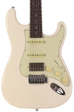 Suhr Select Classic S HSS Guitar, Roasted Neck, Olympic White, Mint PG - Humbucker Music