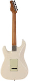 Suhr Select Classic S HSS Guitar, Roasted Neck, Olympic White, Mint PG - Humbucker Music