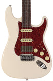 Suhr Select Classic S HSS Guitar, Roasted Neck, Olympic White, Tortoise Shell - Humbucker Music