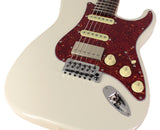 Suhr Select Classic S HSS Guitar, Roasted Neck, Olympic White, Tortoise Shell - Humbucker Music