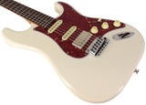 Suhr Select Classic S HSS Guitar, Roasted Neck, Olympic White, Tortoise Shell - Humbucker Music