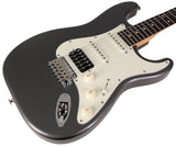 Suhr Classic S HSS Guitar, Pewter Metallic, Rosewood - Humbucker Music