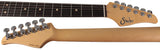 Suhr Classic S HSS Guitar, Root Beer Metallic, Rosewood - Humbucker Music