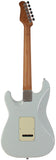 Suhr Select Classic S HSS Guitar, Roasted Neck, Sonic Blue - Humbucker Music
