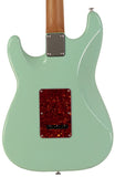 Suhr Select Classic S HSS Guitar, Roasted Neck, Surf Green, Tortoise Shell - Humbucker Music