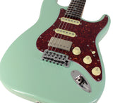 Suhr Select Classic S HSS Guitar, Roasted Neck, Surf Green, Tortoise Shell - Humbucker Music