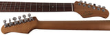 Suhr Select Classic S HSS Guitar, Roasted Neck, Surf Green, Tortoise Shell - Humbucker Music