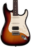 Suhr Classic S HSS Guitar, 3 Tone Burst, Rosewood - Humbucker Music
