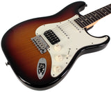 Suhr Classic S HSS Guitar, 3 Tone Burst, Rosewood - Humbucker Music