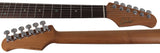 Suhr Select Classic S HSS Guitar, Roasted Neck, Olympic White, Tortoise Shell - Humbucker Music