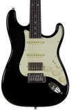 Suhr Select Classic S HSS Guitar, Roasted Neck, Black, Aged Green - Humbucker Music