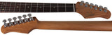 Suhr Select Classic S HSS Guitar, Roasted Neck, Copper Firemist Metallic - Humbucker Music