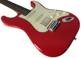 Suhr Select Classic S HSS Guitar, Roasted Neck, Dakota Red, Aged Green